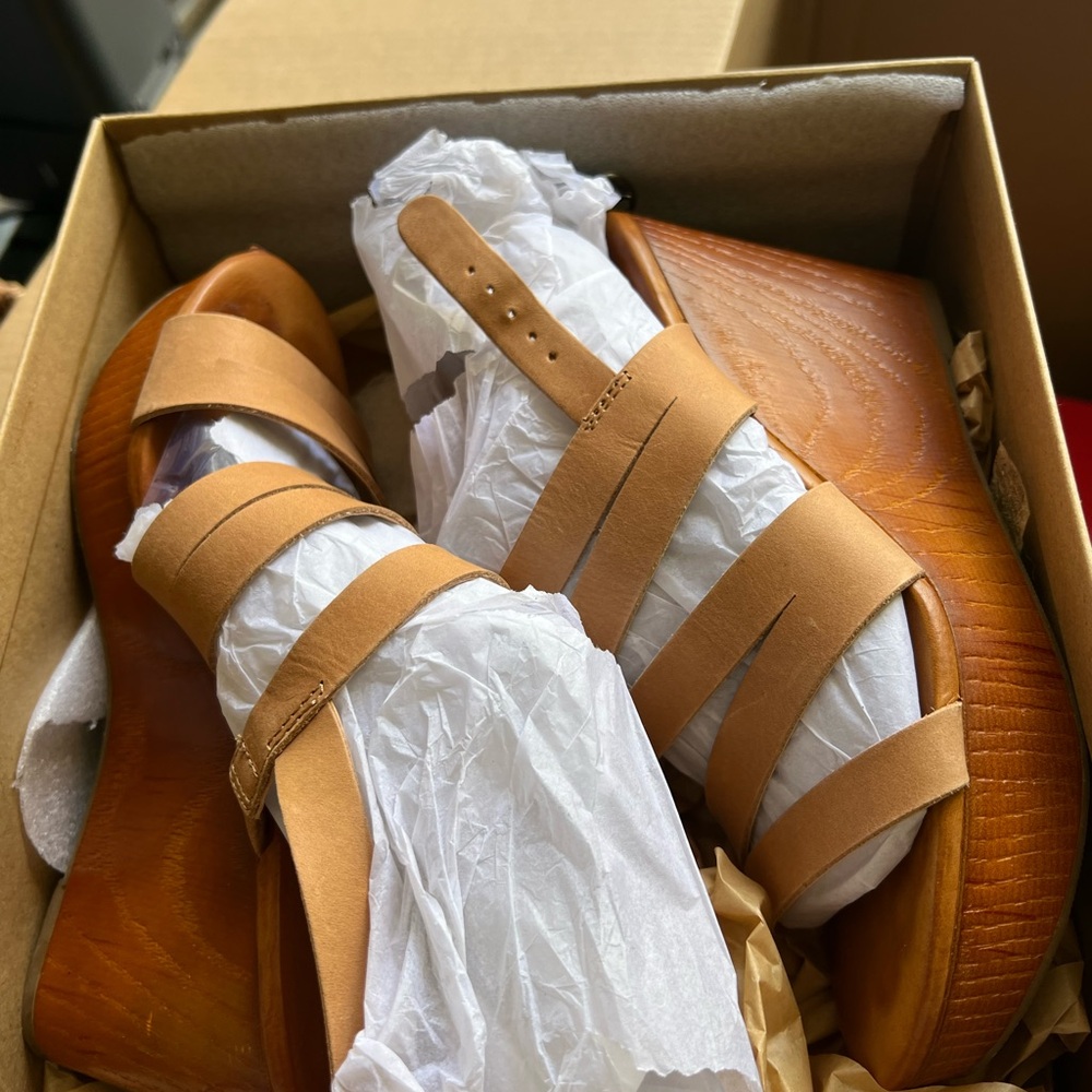 Lucky Brand wedges in size 6.5 Very comfortable! Used 1 time for a graduation!